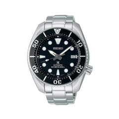 Seiko Men's Watch - Prospex Automatic Black Dial Stainless Steel Bracelet | SPB101J1
