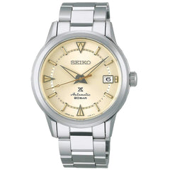 Seiko Men's Watch - Prospex Automatic Cream Dial Stainless Steel Bracelet | SPB241J1