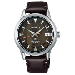 Seiko Men's Watch - Prospex Automatic Forest Brown Dial Horse Skin Strap | SPB251J1