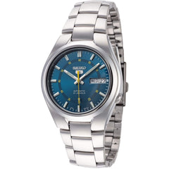 Seiko Men's Watch - Series 5 Automatic Blue Dial Stainless Steel Bracelet | SNK615K1