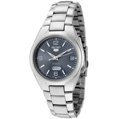 Seiko Men's Watch - Series 5 Automatic Grey Dial Stainless Steel Bracelet | SNK621K1