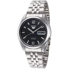 Seiko Men's Watch - Series 5 Date Display Steel Bracelet Power Reserve | SNK393K1