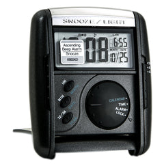 Seiko QHL004KLH Get Up And Glow Travel Alarm Clock