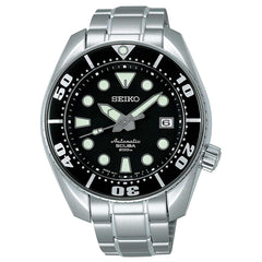 Seiko SBDC001 Men's X Prospex Scuba Black Dial Steel Bracelet Automatic Dive Watch