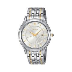 Seiko SKK679 Men's Silver Dial Bracelet Watch