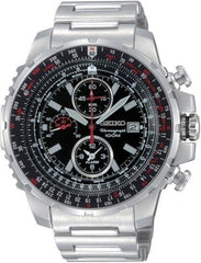 Seiko SNAD05 Men's Oversized Chronographs Stainless Steel Watch