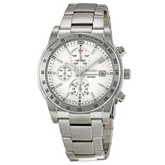Seiko SNDD03 Men's Chrono Silver Dial Stainless Steel Bracelet Date Watch
