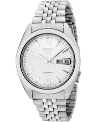 Seiko SNK131 Men's Stainless Steel White Dial Automatic Watch