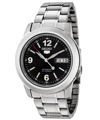 Seiko SNKE63 Men's Stainless Steel Automatic Black Dial Watch