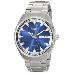 Seiko SNKN41 Men's Recraft Blue Dial Steel Bracelet Automatic Day Date Watch