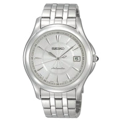 Seiko SNM041K1 Men's Silver Tone Dial Stainless Steel Bracelet Automatic Watch