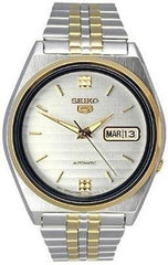 Seiko SNX166 Men's Two Tone White Dial Automatic Watch
