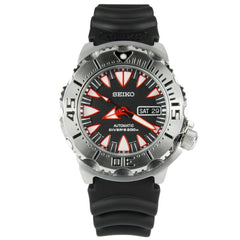 Seiko SRP313 Men's Classic Automatic Divers Black Dial Black Rubber Strap Dive Watch