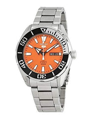 Seiko SRPC55K1 Men's 5 Sports Orange Dial Automatic Watch