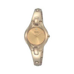 Seiko SUJF88 Women's Yellow Gold Plated Diamond Watch