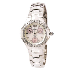 Seiko SUK011 Women's Coutura Diamond White MOP Dial Stainless Steel Bracelet Watch