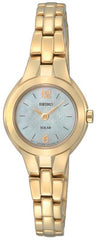 Seiko SUP026 Women's Gold Tone Mother of Pearl Dial Watch