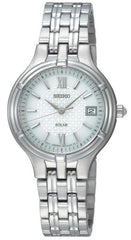 Seiko SUT015 Women's Dress Quartz Silver Dial Stainless Steel Watch