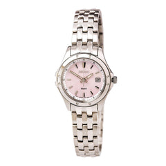 Seiko SXDC95 Women's Le Grand Sport Pink MOP Dial Steel Bracelet Watch