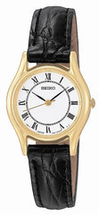 Seiko SXGN36 Women's Leather Strap Dress Watch