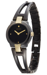 Seiko Women's Black Dial Bangle Watch SUJA80