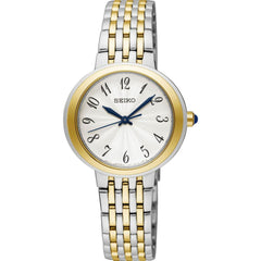 Seiko Women's Quartz Watch - Classic Two Tone Stainless Steel Bracelet | SRZ506P1