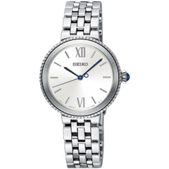 Seiko Women's Quartz Watch - Silver Tone Dial Stainless Steel Bracelet | SRZ507P1