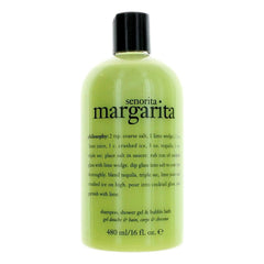 Senorita Margarita by Philosophy, 16 oz Shampoo, Shower Gel & Bubble Bath for Unisex