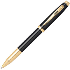 Sheaffer 100 Rollerball Pen - Glossy Black and Gold Tone | E1932251-30