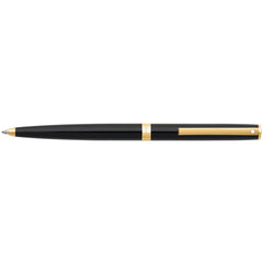 Sheaffer Ballpoint Pen - Sagaris Gloss Black and Gold Trim Twist Action | E2947151