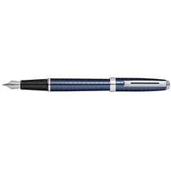 Sheaffer Fountain Pen - Prelude Cigar-Shaped Deep Blue Finish, Medium Nib | E0916353