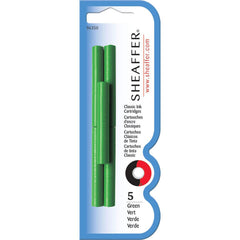 Sheaffer Ink Cartridges - Skrip Fountain Pen Green 5 Pieces | 96350