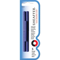 Sheaffer Ink Cartridges - Skrip Fountain Pen Purple 5 Pieces | 96380