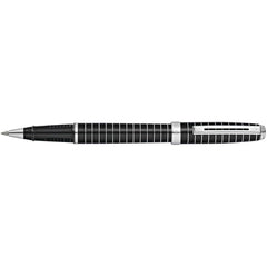 Sheaffer Rollerball Pen - Prelude Black Lacquer Horizontal Engravings | E1916451
