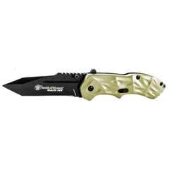 Smith & Wesson Flipper Knife - Black Ops 3 Magic Stainless Steel Blade | SWBLOP3TD