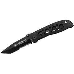 Smith and Wesson Folding Knife - Extreme Ops Partially Serrated Blade | SWCK5TBS