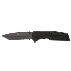 Smith and Wesson Folding Knife - Spec Ops Plain and Serrated Edge Blade | SW1179962
