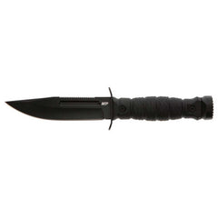 Smith and Wesson Survival Knife - M&P Black Rubberized Polymer Handle | SW1122583
