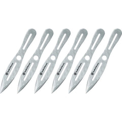 Smith & Wesson Throwing Knife - Spear Point Steel Blade Handle, Set of 6 | TK8CP