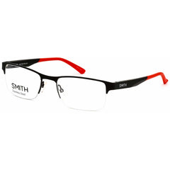 Smith Optics Men's Eyeglasses - Black Ruthenium/Crystal Red Frame | Transistor 0BLX 00