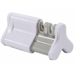 Smith's Knife Sharpener - Slide Sharp White Edge Grip Technology 2-Slot | SM51122