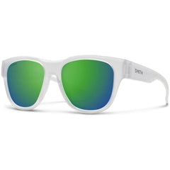 Smith Unisex Sunglasses - Rounder Matte Crystal | ROUNDER-02M4X8-52-17-135