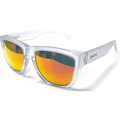 Smith Unisex Sunglasses - Shiny Crystal Matte Crystal Frame | SMITH CLARK FFA/AO