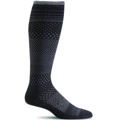 Sockwell Knee High Socks - Micro Grade Graduated Compression, Black | SW36W