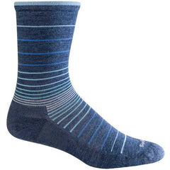 Sockwell Women's Socks - Circulator Crew Medium Cushion, Denim, M/L | SW119W-650-ML