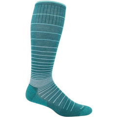 Sockwell Women's Socks - Circulator Graduated Compression, Jade, M/L | SW1W-485-ML