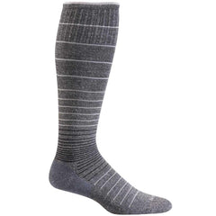 Sockwell Women's Socks - Circulator Moderate Compression, Charcoal, M/L | SW1W-850-ML