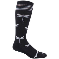 Sockwell Women's Socks - Dragonfly Graduated Compression, Black, M/L | SW106W-900-ML
