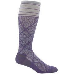 Sockwell Women's Socks - The Raj Firm Graduated Comfort, Plum, M/L | SW70W-350-ML