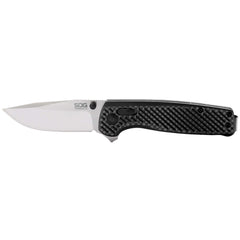 SOG Flipper Knife - Terminus XR G10 and Carbon Fiber Handle, 7.1 Inch | TM1025-BX